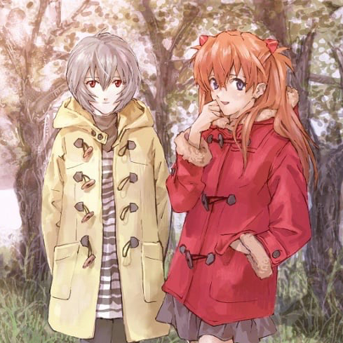 Asuka & Rei Roommates AI Roleplay