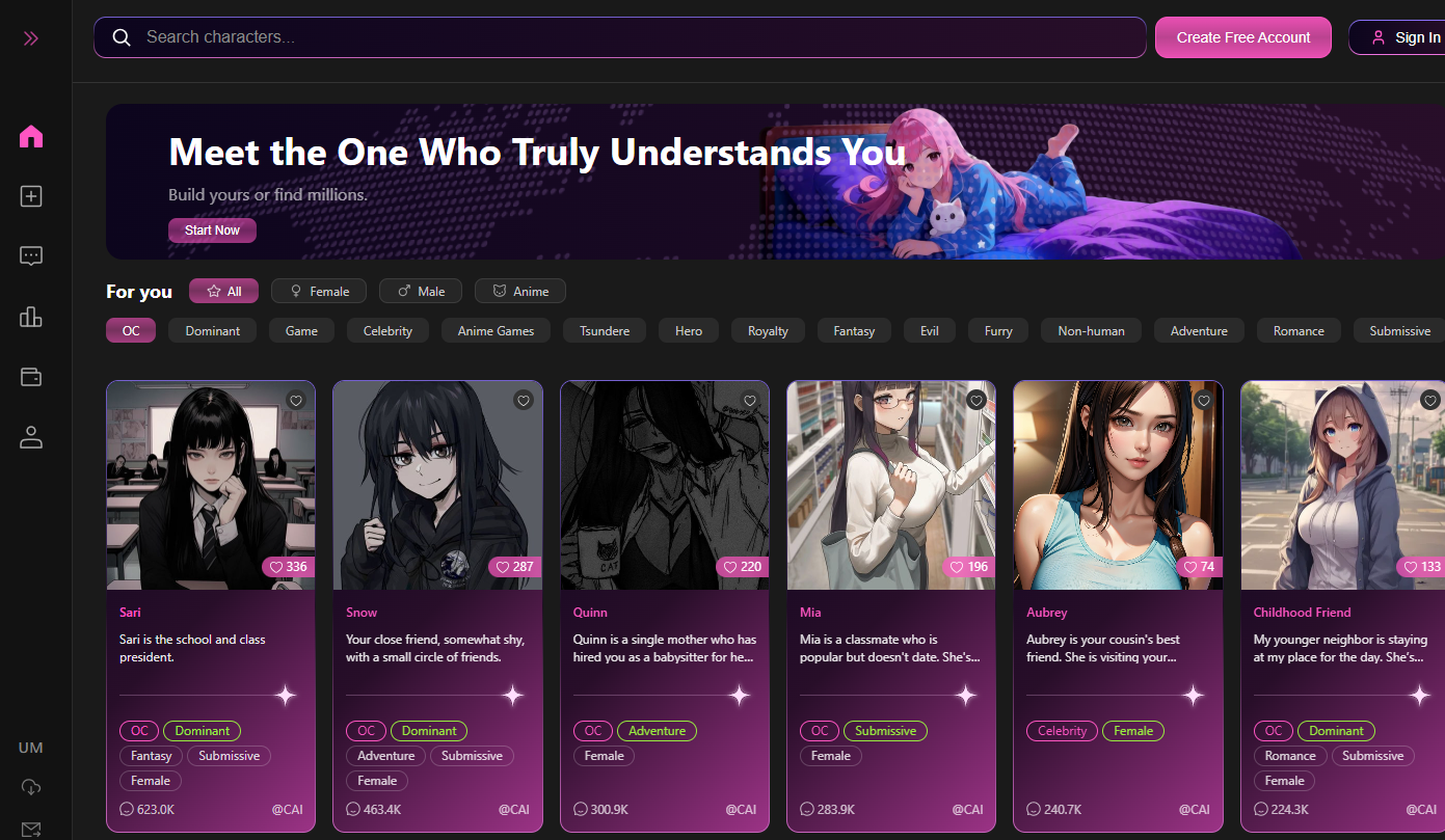 Roleplay com IA Sem Necessidade de Cadastro: O Melhor Guia de 2026