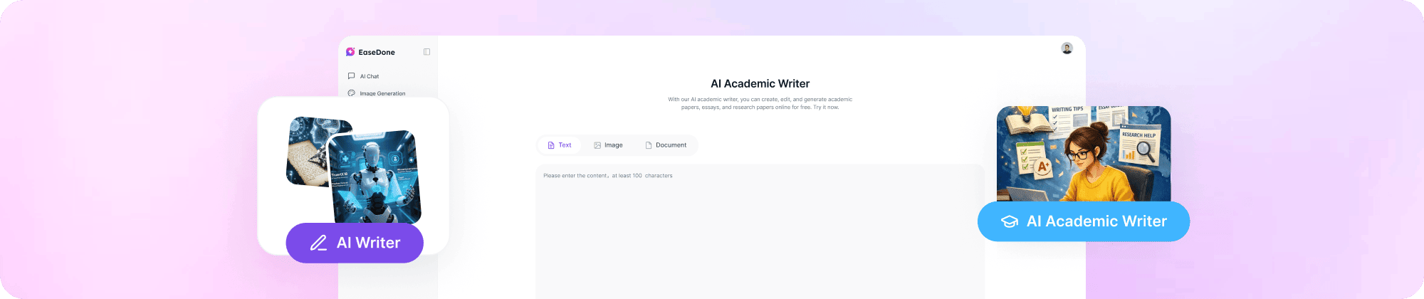 thumbnail of AI academic writer