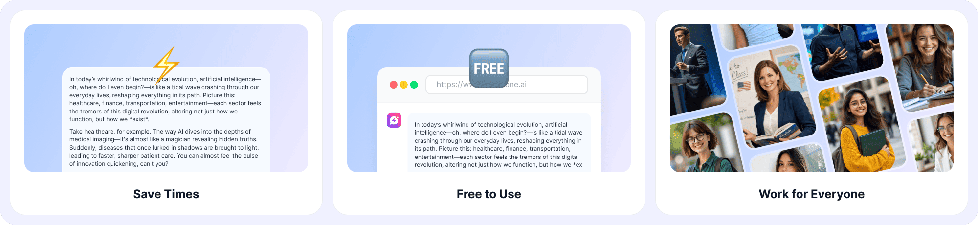 why choose EaseDone AI academic writer