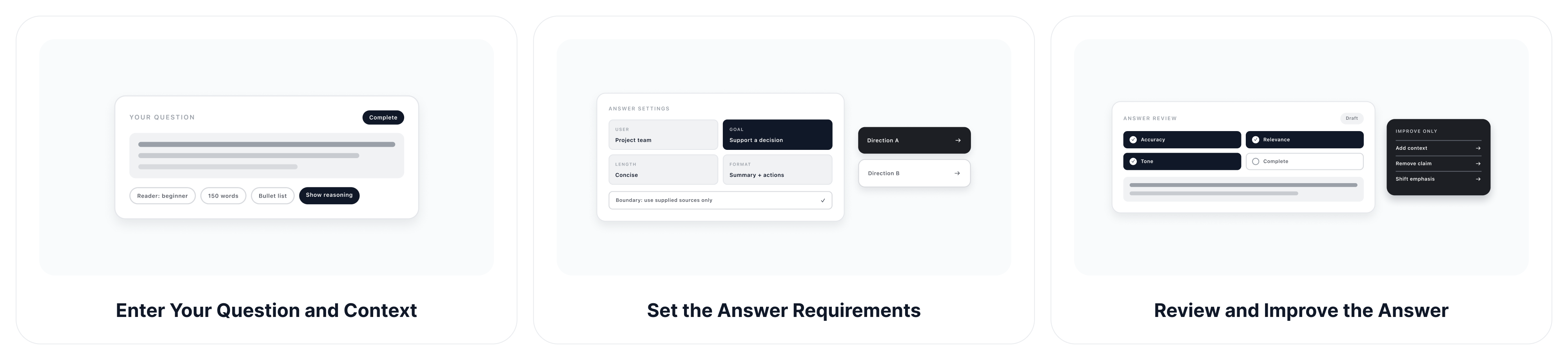 How to Use the AI Answer Generator
