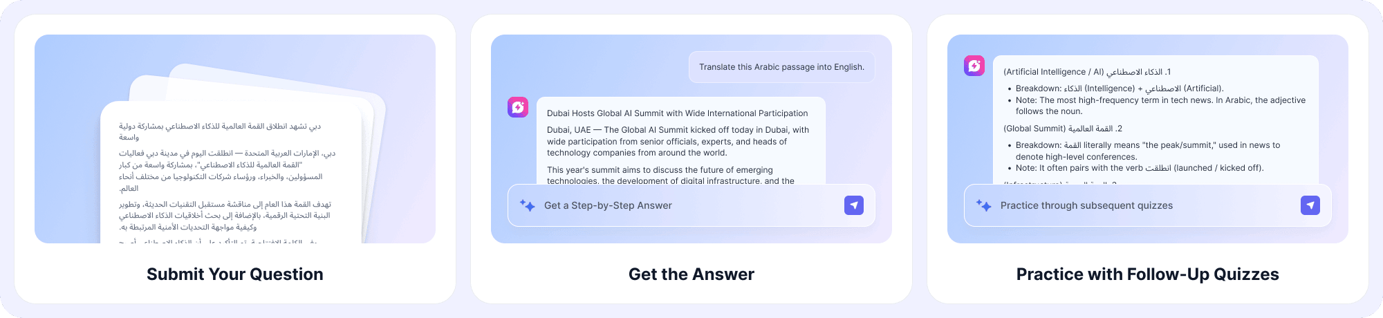 How to Use EaseDone AI Arabic Homework Helper