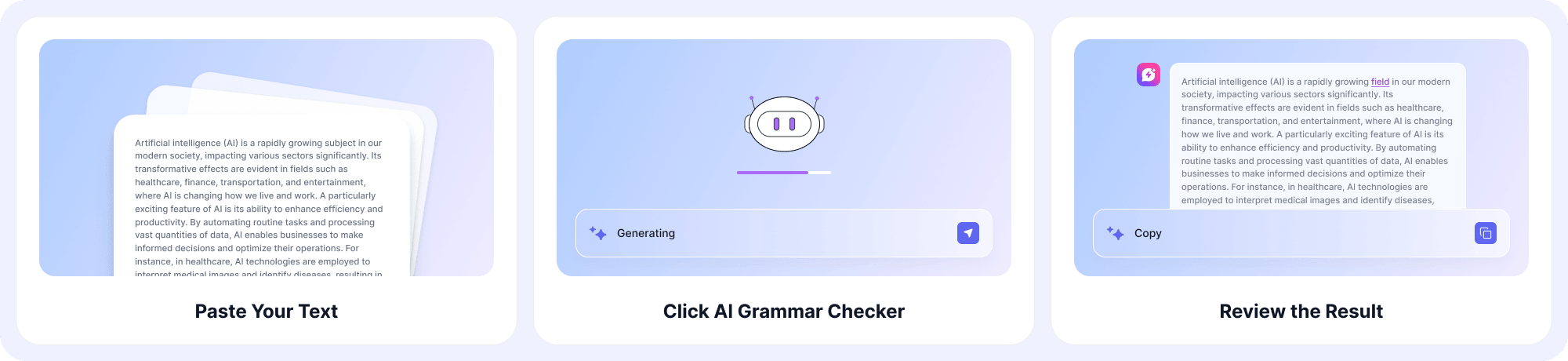 How to Use AI Grammar Checker