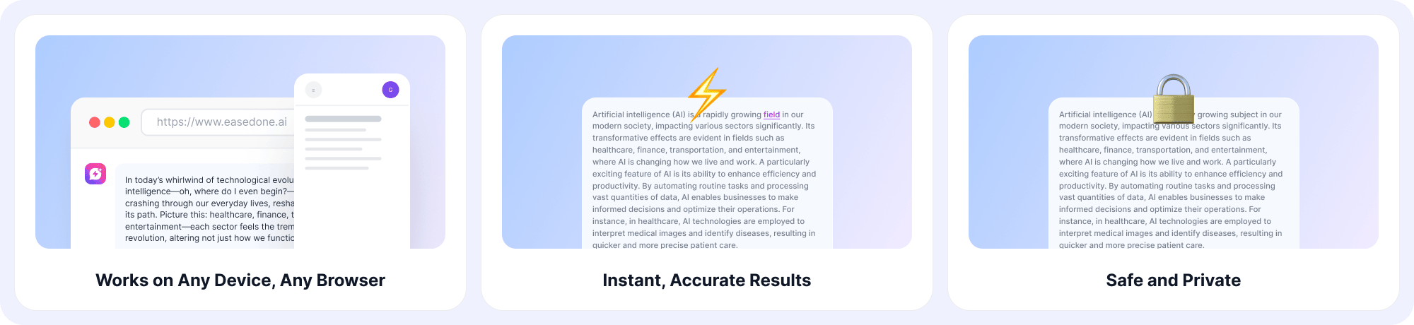 Choose EaseDone AI Grammar Checker