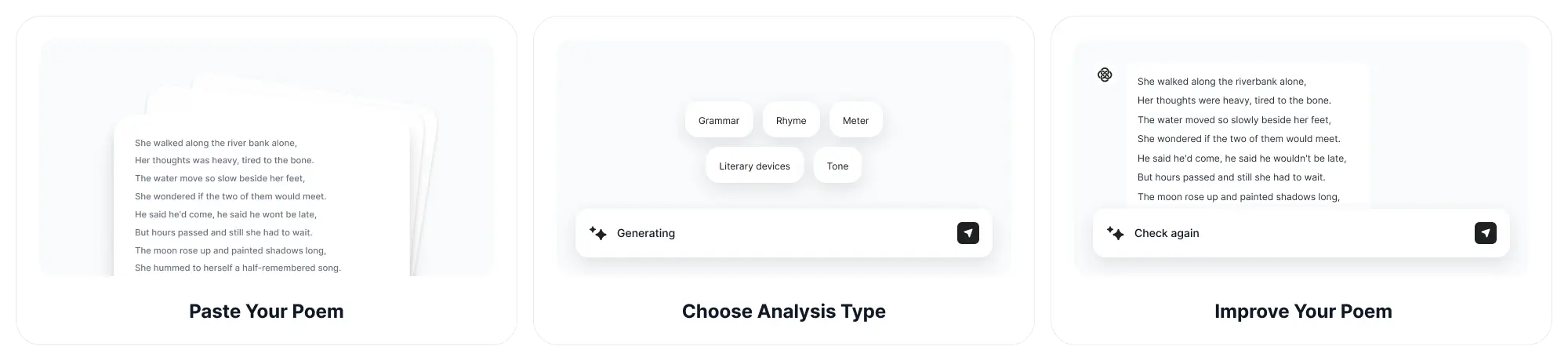 How to Use ChatGOAT AI Poem Checker