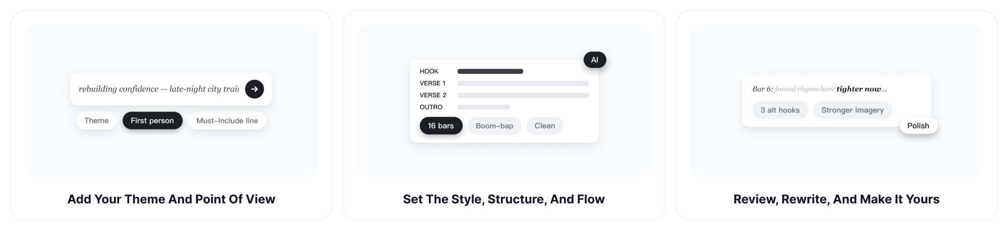 How to Use ChatGOAT AI's AI Rap Lyrics Generator