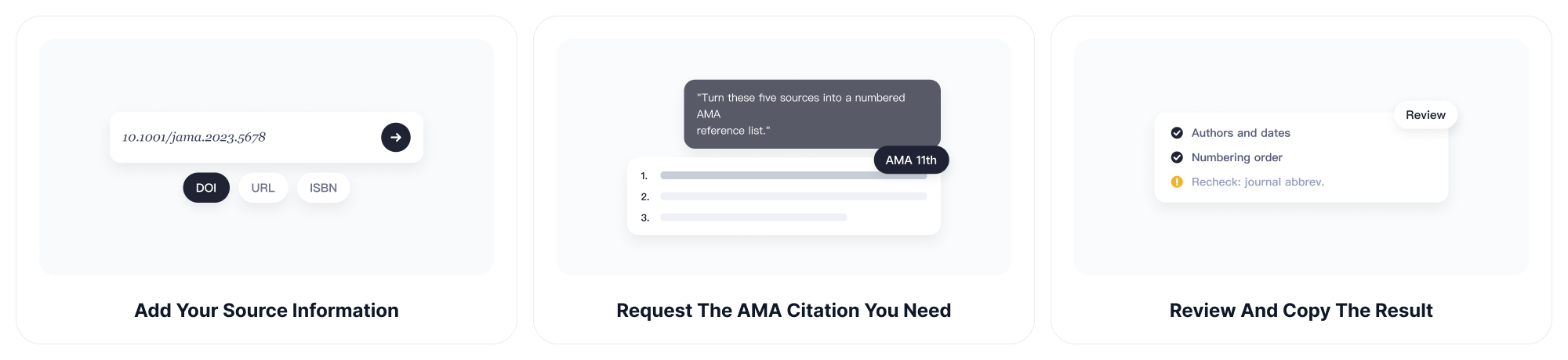 How to Use ChatGOAT AI’s AMA Citation Maker
