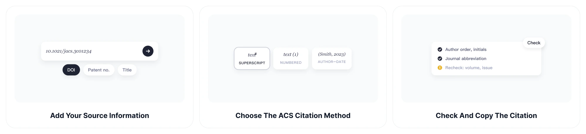 How to Use ChatGOAT AI’s American Chemical Society Citation Generator