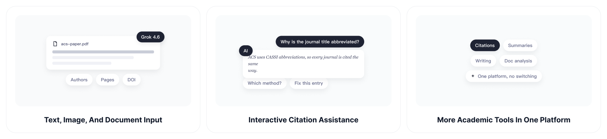 Why Choose ChatGOAT AI’s American Chemical Society Citation Generator