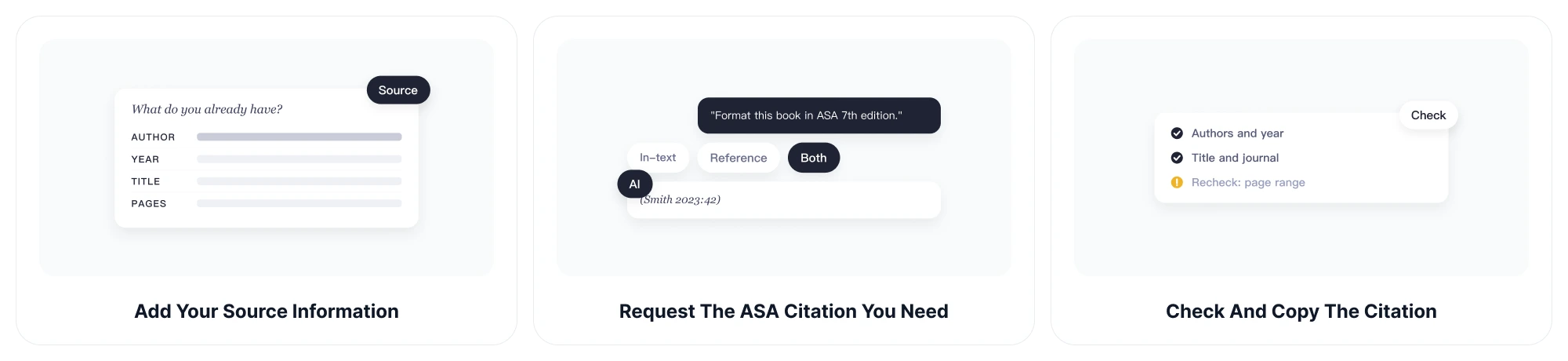 How to Use ChatGOAT AI’s ASA Citation Generator