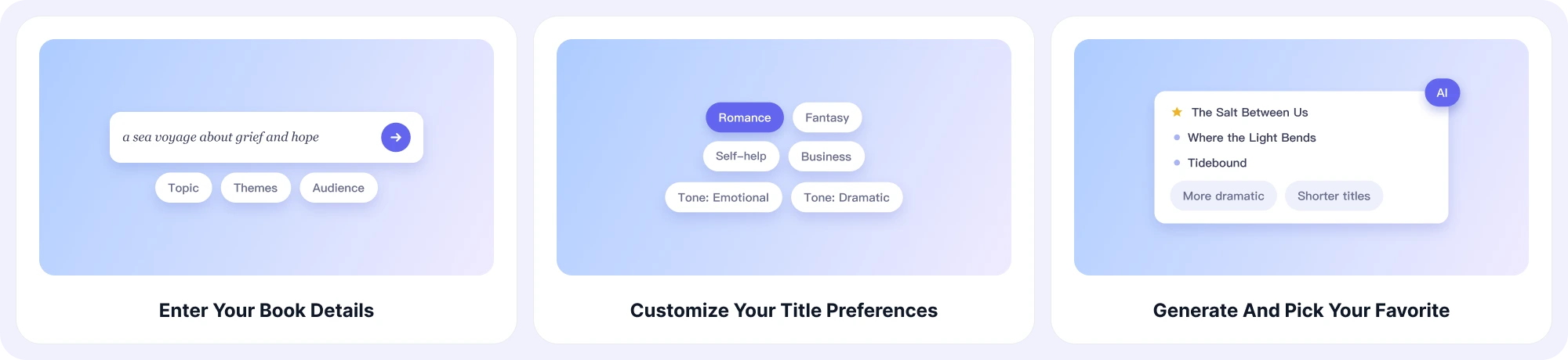 How to Generate Book Titles with AI