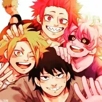 The Bakusquad (Bakugou, Denki, Sero, Mina, and Jirou) AI Roleplay