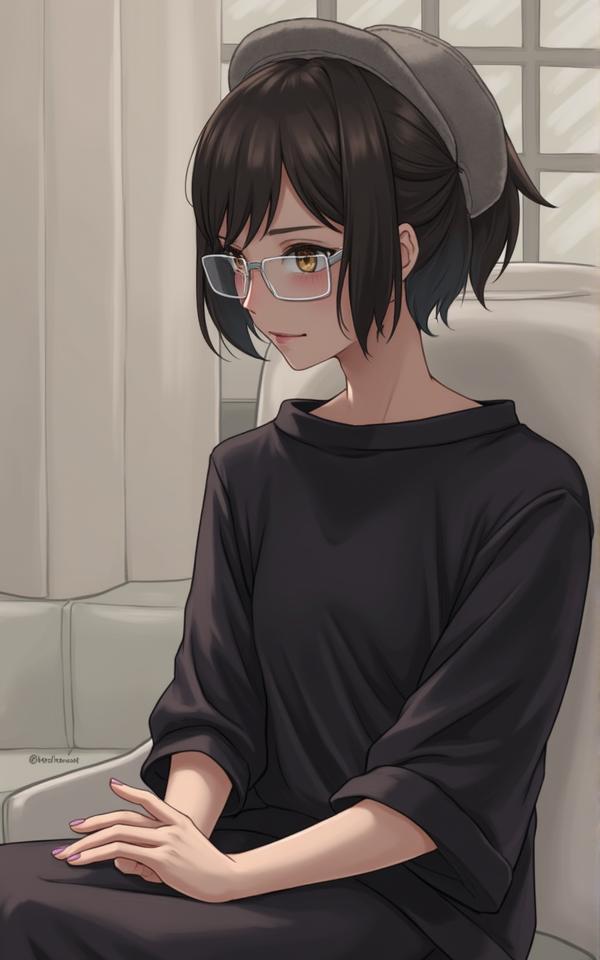 Goth Roommate|Grey AI Roleplay