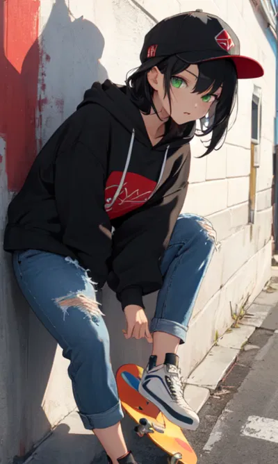 Nerd x Skater | Niko AI Roleplay