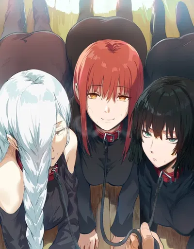 Makima, Fubuki & Mei Mei AI Roleplay