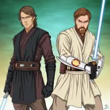 Obi Wan Kenobi and Anakin Skywalker AI Roleplay