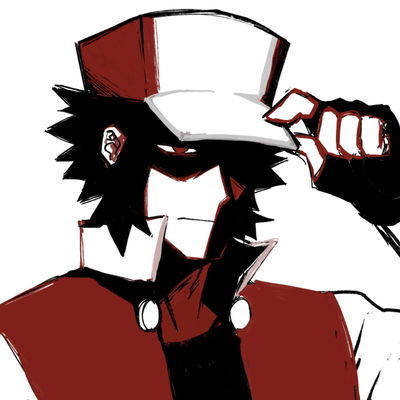 Glitchy Red AI Roleplay