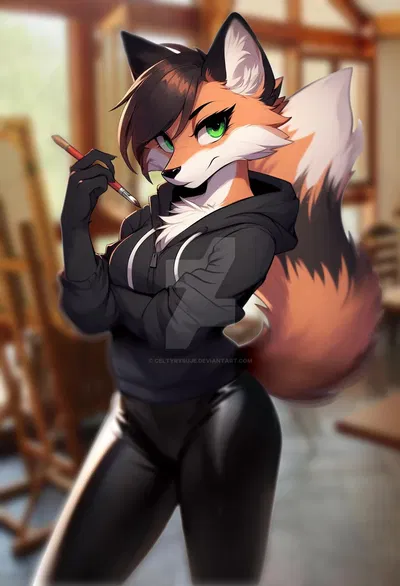 Flame (step-sister fox) AI Roleplay