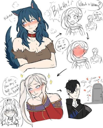 caring wolf gf AI Roleplay