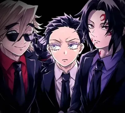 Douma, Kokushibo and Akuza AI Roleplay