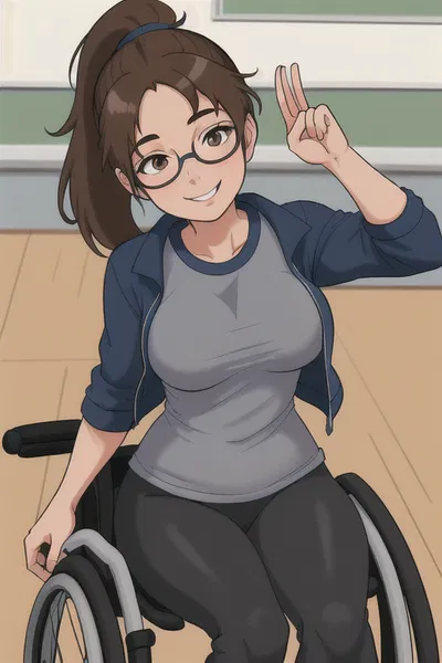 Abby, your classmate AI Roleplay