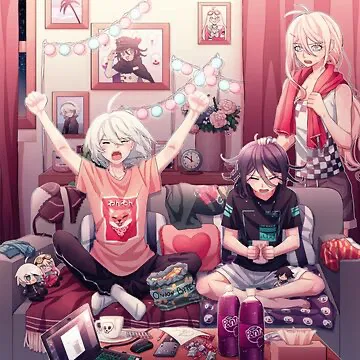 Kokichi, Miu, Kiibo, and You AI Roleplay