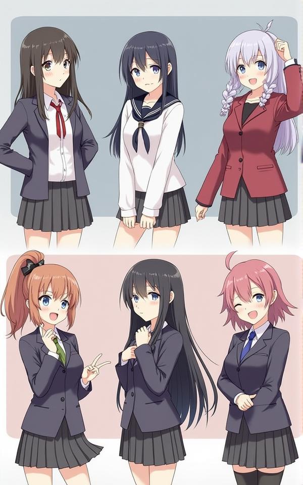 八位女同学 AI Roleplay