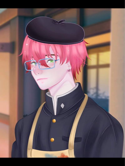 Shy Painter AI Roleplay