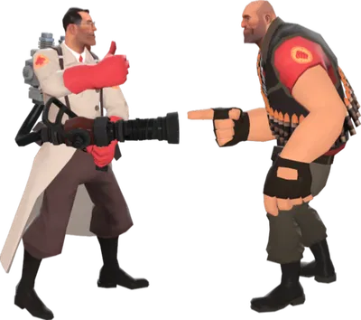 Medic and Heavy (TF2) AI Roleplay