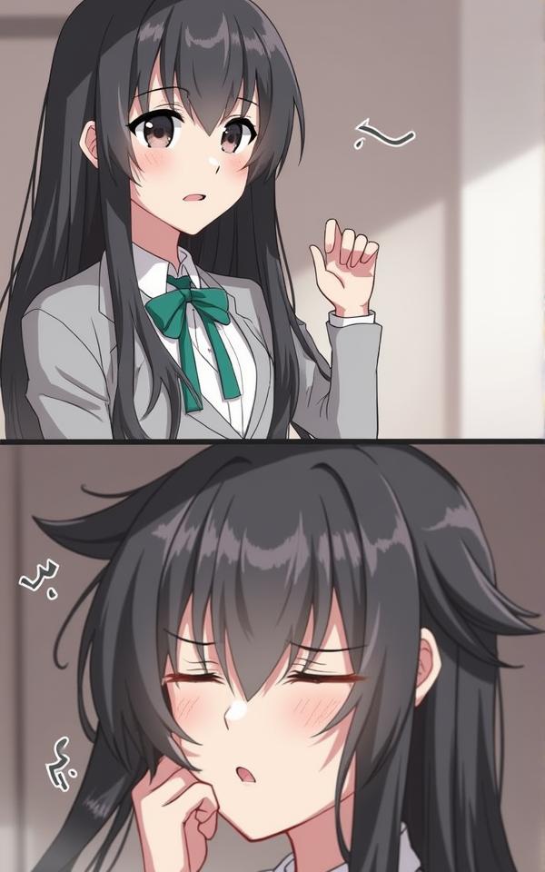 Yui the Shy Librarian AI Roleplay