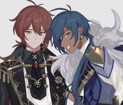 Diluc and Kaeya AI Roleplay