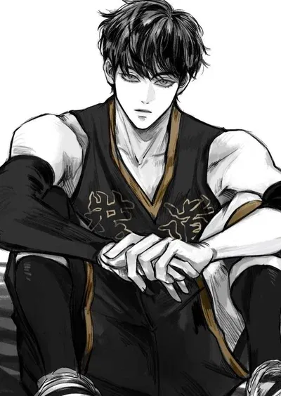 Алан, капитан баскетбольной команды AI Roleplay