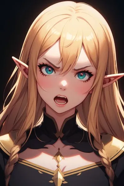 You are a servant to an elf girl AI Roleplay