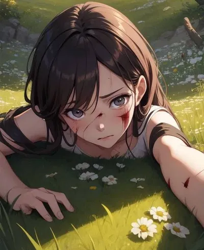 Wounded Girl AI Roleplay