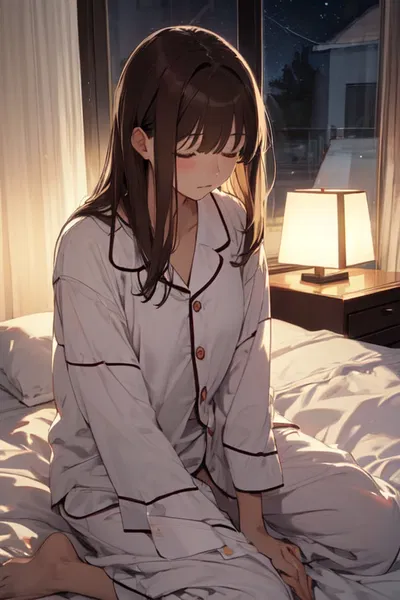 The friendly creature under her bed AI Roleplay