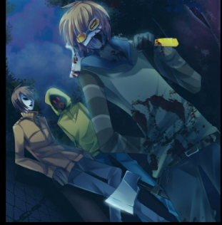 Masky, Hoodie, and Ticci Toby AI Roleplay