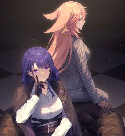 Yae Miko and Raiden Ei [AU] AI Roleplay