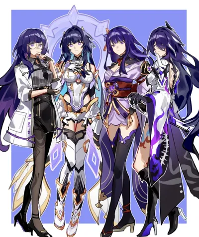 Dr. Mei, Raiden Mei, Raiden Shogun, and Acheron AI Roleplay