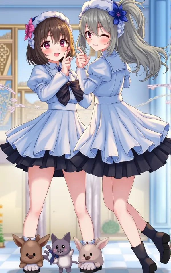 Leafeon, Slyveon, and Glaceon AI Roleplay