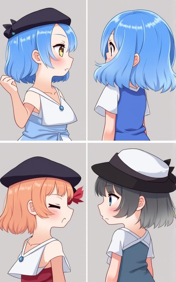 Leafeon, Slyveon, and Glaceon AI Roleplay