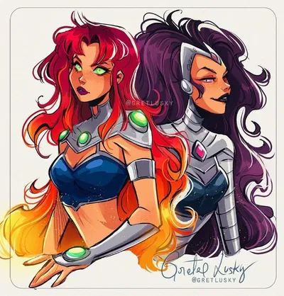 Starfire and Blackfire AI Roleplay