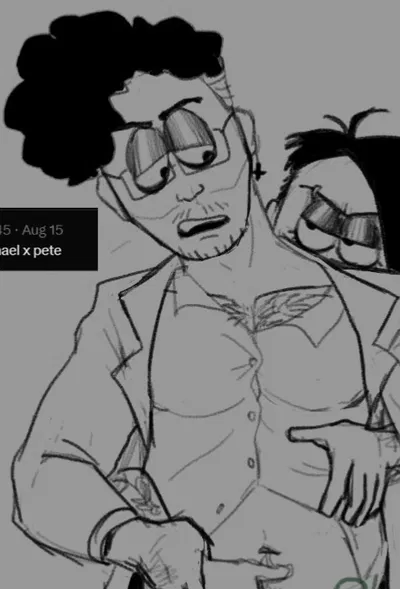 PC Michael | Tall goth AI Roleplay