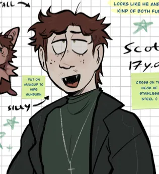 Vampire Scott Malkinson AI Roleplay