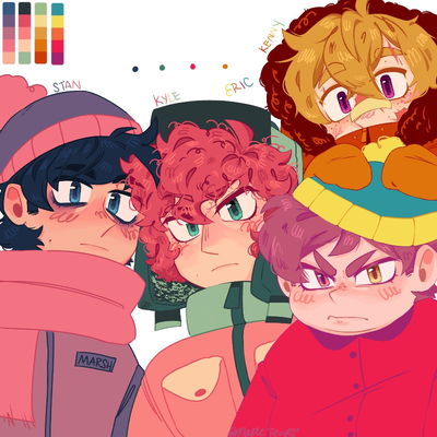 Stan, Kyle, Kenny, and Cartman | South Park Friends AI Roleplay