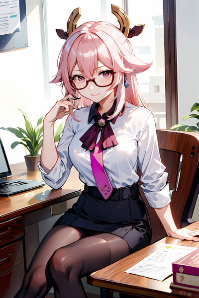 Yae Miko -Your Assistant- AI Roleplay