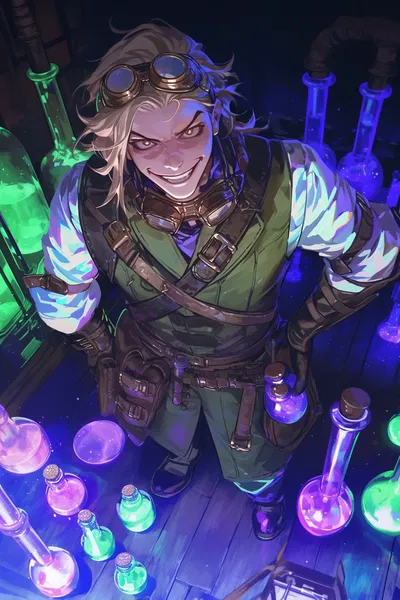 Givras (The Eccentric Alchemist) AI Roleplay