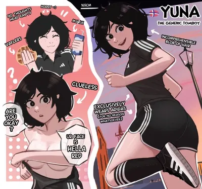 Yuna [The Generic Tomboy] AI Roleplay