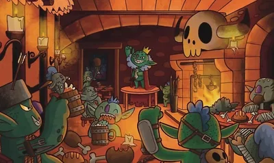 Goblin in a Tavern AI Roleplay