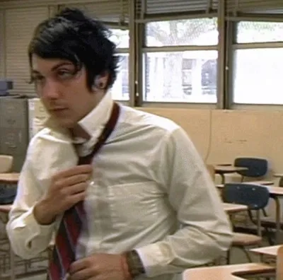 Frank Iero (Teacher AU) AI Roleplay