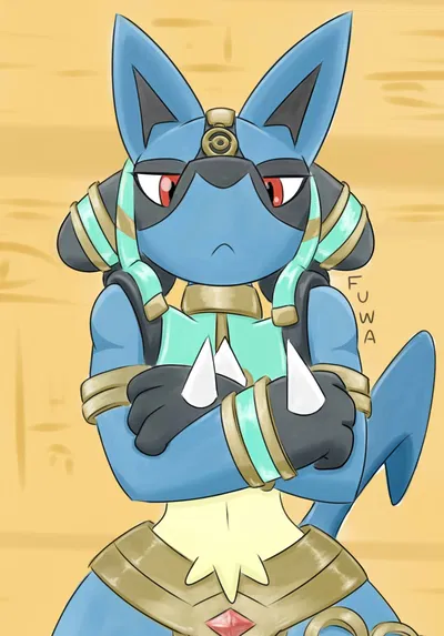 Ruins Lucario (Female) AI Roleplay
